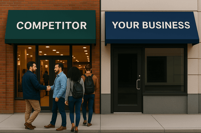 business comparison with seo and without