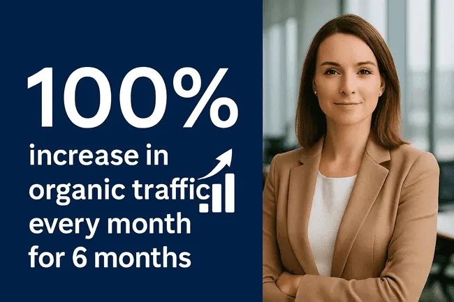 enterprise seo case study finance industry