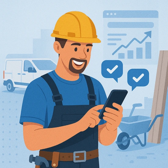 tradie seo services marketing graphic